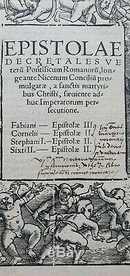 Old & rare, almost 500 years old! 1526 J. Cochlaeus letters from 4 popes