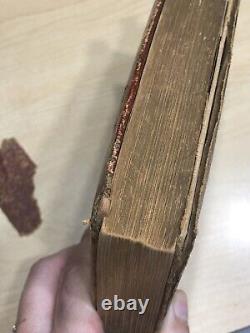 Old rare antique book Pilgrimis Progress