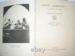 Ones Company A Journey To China Rare Antique Book Illustrated 1934
