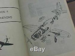 Original Wwii Rare Usaaf P-47 Thunderbolt Illustrated Parts Catalog By Republic