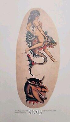 Original ed hardy pierced hearts jensen berg grimm antique tattoo flash book