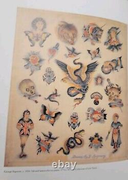 Original ed hardy pierced hearts jensen berg grimm antique tattoo flash book