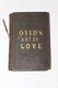 Ovid's Art Of Love In Three Books Antique Erotica Rare Hard To Find Book