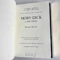 Oxford University Press Moby-Dick RARE? SEALED Herman Melville Leather Adventure