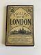 Philips Map Of London C. 1880 Rare Antique Fold-out Color Map Hardcover