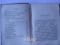 Parlour Magic F Hardy 1st Edition 1866 Very Rare Antique Warnes Bijou Book Trick