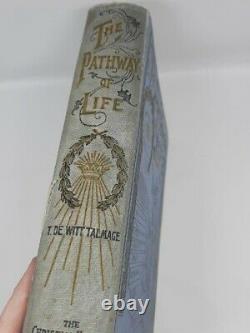 Pathway of Life 1888 Antique Book Rare