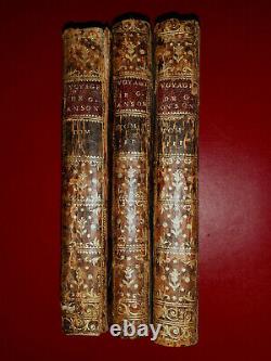 Philippines Antique Rare 1764 book george ansons Voyage Autour Du Monde 2nd ed