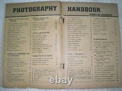 Photography Handbook Rare Antique Book 300 Pictures 1938