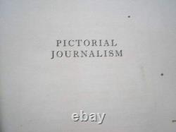 Pictorial Journalism Rare Antique Book 1937