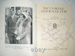 Pictorial Journalism Rare Antique Book 1937