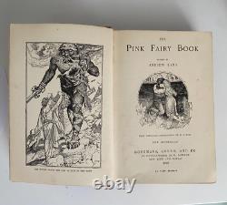 Pink Fairy Book 1906 Edition Andrew Lang Longmans Antique Rare