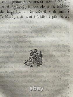 Praise For Giuseppe Luigi For The Archduke Of Austria 1789 Antique Book Rare