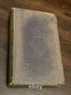 President Millard Fillmore Signed Rare Antique Book 1858 Scientific Discovery