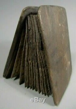 Pustaha Sumatra Batak Toba Ritual Bark Book Manuscript Rare Occult Magic Book
