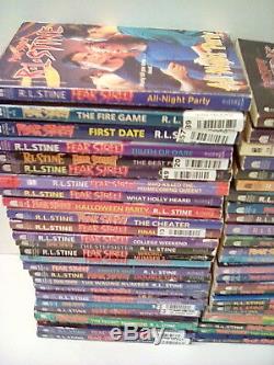 R. L. Stine FEAR STREET Young Adult Horror Fiction Rare Vintage Books