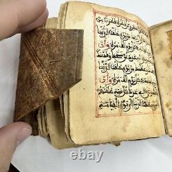 RARE 1400-1600 AD Arabic Handwritten Manuscript Medieval Book Islamic Text