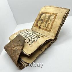 RARE 1400-1600 AD Arabic Handwritten Manuscript Medieval Book Islamic Text