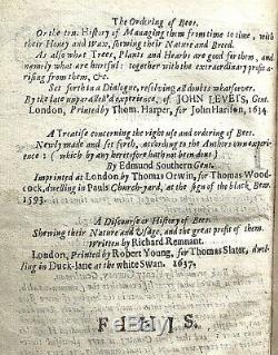 RARE 1655 Hartlib THE REFORMED COMMON-WEALTH of BEES Original Antique BEEKEEPING