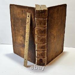 RARE 1712 Biblical Theology By Tobias Lohner Huge 13 Folio Antique Book Bible