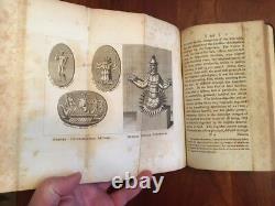 RARE 1800 Indian Antiquities Primeval Theology Hindostan, Engraved PLATES 1st ed