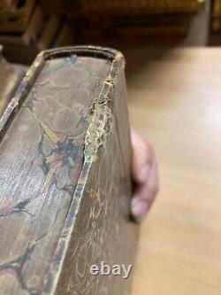 RARE 1824 ELEGANT EXTRACTS POETRY 1.4kg LARGE ANTIQUE BOOK (P7)