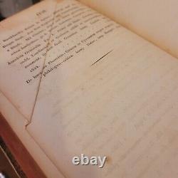 RARE 1833 Antique Theology Book Latin Text- Made in Germany