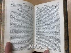 RARE 1850 BOOK OF THE PROPHET ISAIAH REV A. BARNES ANTIQUE book (P4) refX36