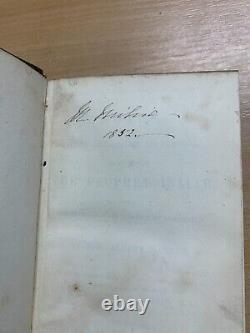 RARE 1850 BOOK OF THE PROPHET ISAIAH REV A. BARNES ANTIQUE book (P4) refX36