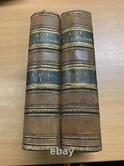 RARE 1874 LIFE OF JOHN COLERIDGE PATTESON 2 VOLS 2.6kg ANTIQUE BOOKS (EV5)