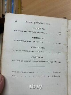 RARE 1874 LIFE OF JOHN COLERIDGE PATTESON 2 VOLS 2.6kg ANTIQUE BOOKS (EV5)