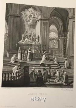 RARE 1878 Antique Book, Musee de Louvre, Gallery Religieuse / Collection