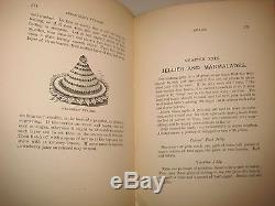 RARE 1886 ANTIQUE HOUSEKEEPING COOKBOOK COOKERY recipes + BEES GARDEN REMEDIES $