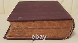 RARE 1889 Home Guide Domestic and Social Economy antique book Century Paper Co