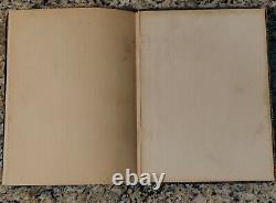 RARE 1913 High Moveable Conference Historical Antique Book