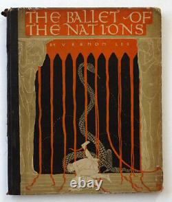 RARE! 1915 Putnam Edition THE BALLET OF THE NATIONS Antique Book by VERNON LEE