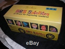 RARE! 1960s Vintage BRS Satellites Library for Beginning Readers Schoolbus SRA