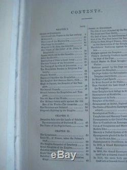 RARE 1st EDT 1858 MASONIC ANTIQUE HISTORY of FREEMASONRY OCCULT KNIGHTS TEMPLAR