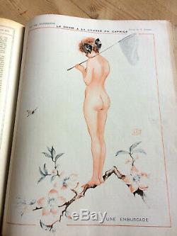 RARE 26 Original Antique Issues of La Vie Parisienne Jan-Jun 1919, Barbier, VGC
