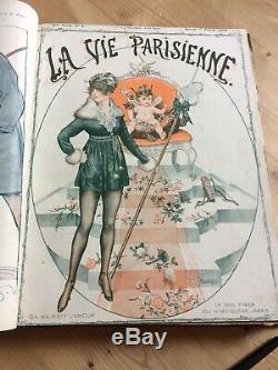 RARE 26 Original Antique Issues of La Vie Parisienne Jan-Jun 1919, Barbier, VGC