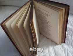 RARE ANTIQUE BOOK The Children of the Poets 1600s / 1700s / 1800s anthology