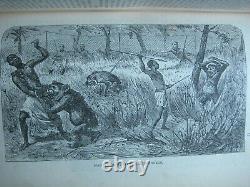 RARE ANTIQUE BOOK WORLD of WILD ANIMALS BEASTS BIRDS REPTILE FISH + SOLD $500