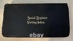 RARE ANTIQUE SOCIAL REGISTER Association New York Visiting List 1903 Society