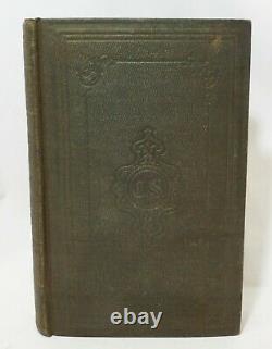 RARE Antique 1851 THE PARADISE LOST John Milton BOOK Classics Baker & Scribner