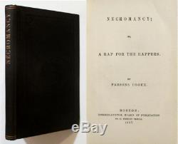 RARE Antique 1857 NECROMANCY A RAP FOR RAPPERS Occult Death Spiritualism Seance