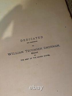 RARE Antique 1883 Our Wild Indians by Sherman Richard Dodge Hardcover Book