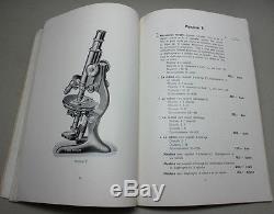 RARE Antique 1912 LEITZ MICROSCOPES Catalog No. 44 A/ Book