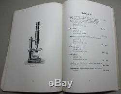 RARE Antique 1912 LEITZ MICROSCOPES Catalog No. 44 A/ Book