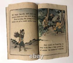RARE Antique 1918 Japanese THE ENCHANTED WATERFALL Fairy Tale Hasegawa Book