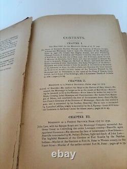 RARE Antique A History Of Mississippi First Edition 1891